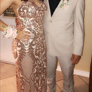 Dresses - Rose Gold Prom Dress Dresses - Rose Gold Prom Dress